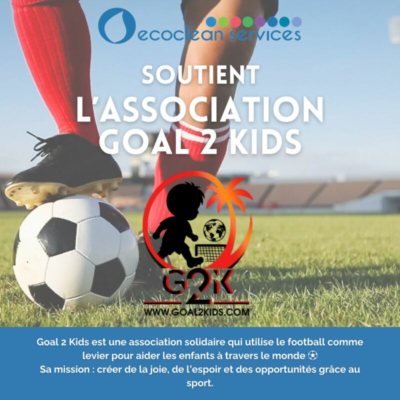 Goal 2 kids association, soutenue par Ecoclean Services