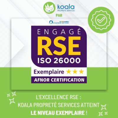 Koala Du groupe Ecocolean Services passe en RSE