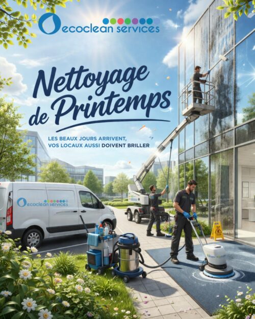Nettoyage de printemps chez Ecoclean Services